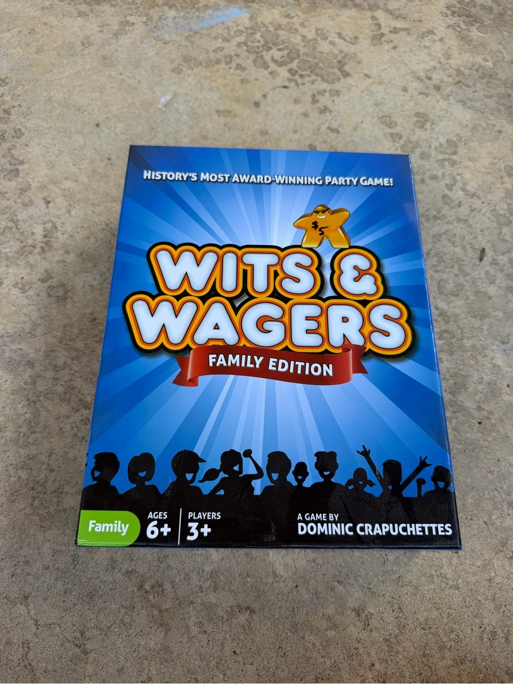 Family Edition Party Game - Blue